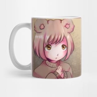 Bear Girl - Cute Kawaii Original Character Anime Art Mug